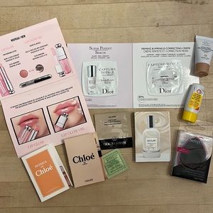 Makeup, Skincare, Fragrance Samples